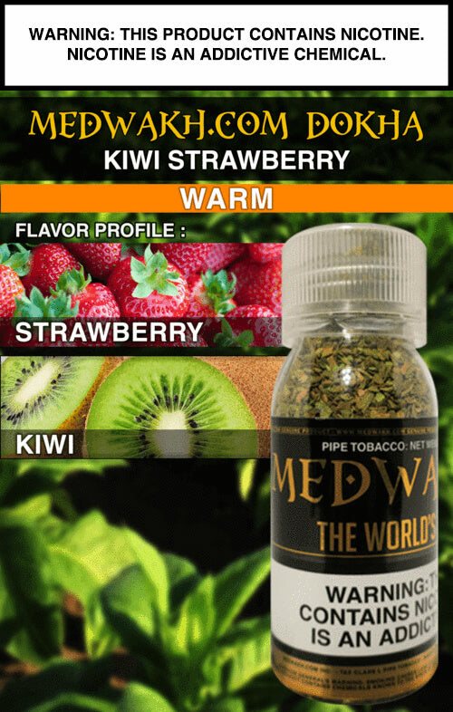 Kiwi fraise Dokha chaud aux fraises